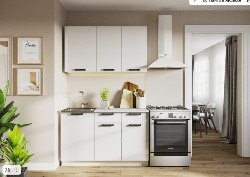 Пасаденна Кухня 1,3 м Пасаденна Кухня 1,3 м